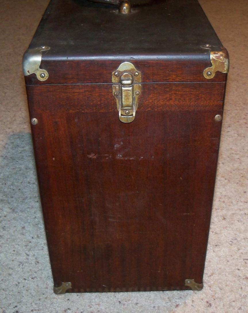 Vintage 11 Drawer Wood Gerstner Machinist Tool Chest Box Model 042, 42, Mahogany