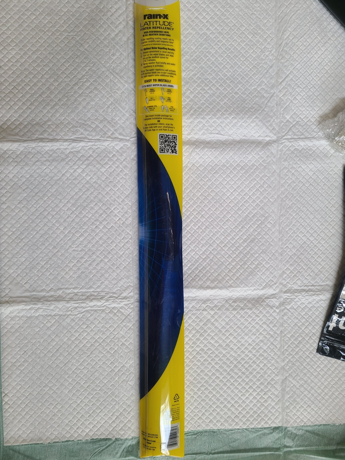 Rain-X Latitude 5079280-2 24in Water Repellent Wiper Blade