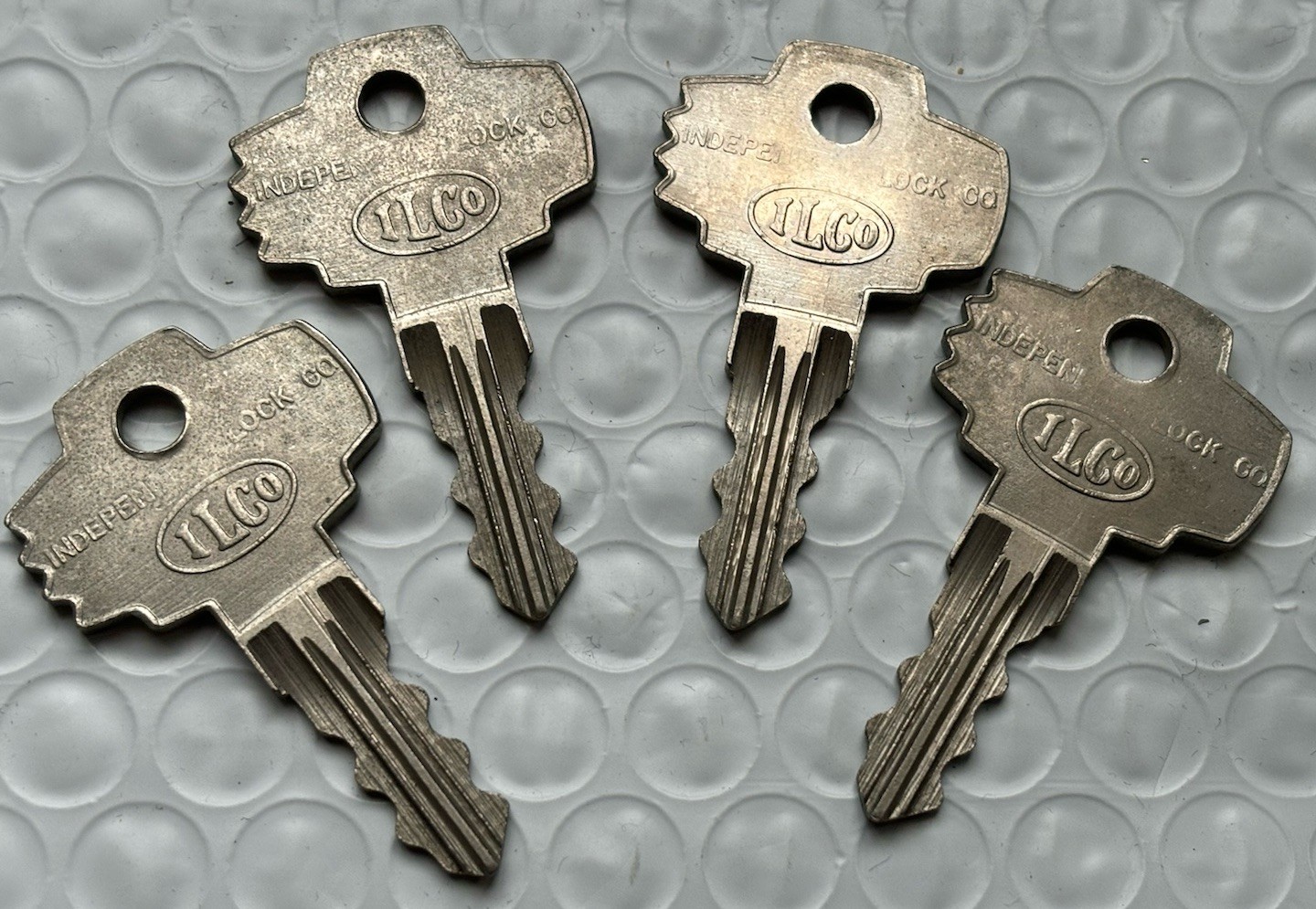 ILCO # 1025 Key Blank set of 4