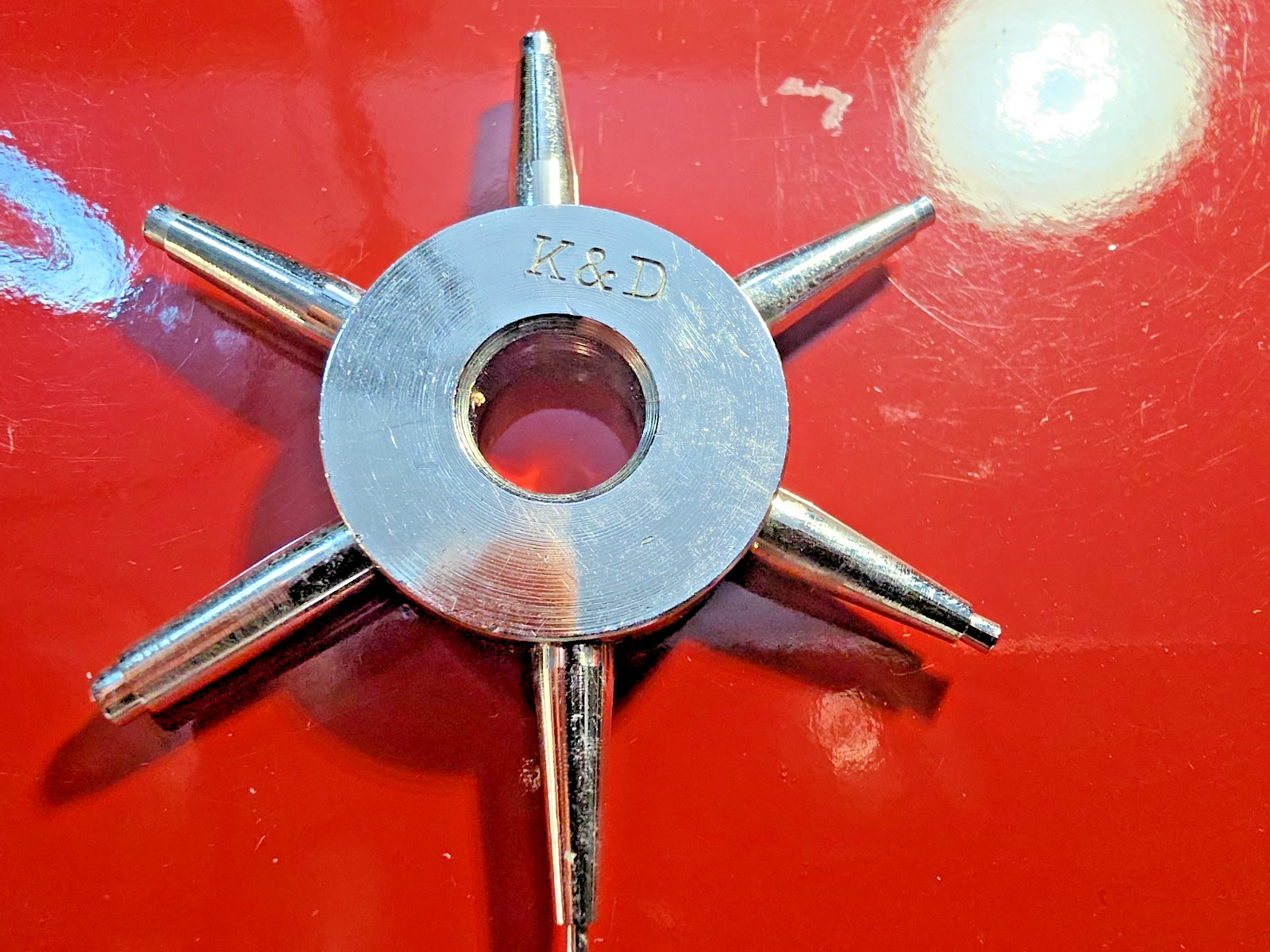 Vtg. Pendant Set Sleeve Wrench No. 44 Kendrick & Davis in Original Box USA Made!