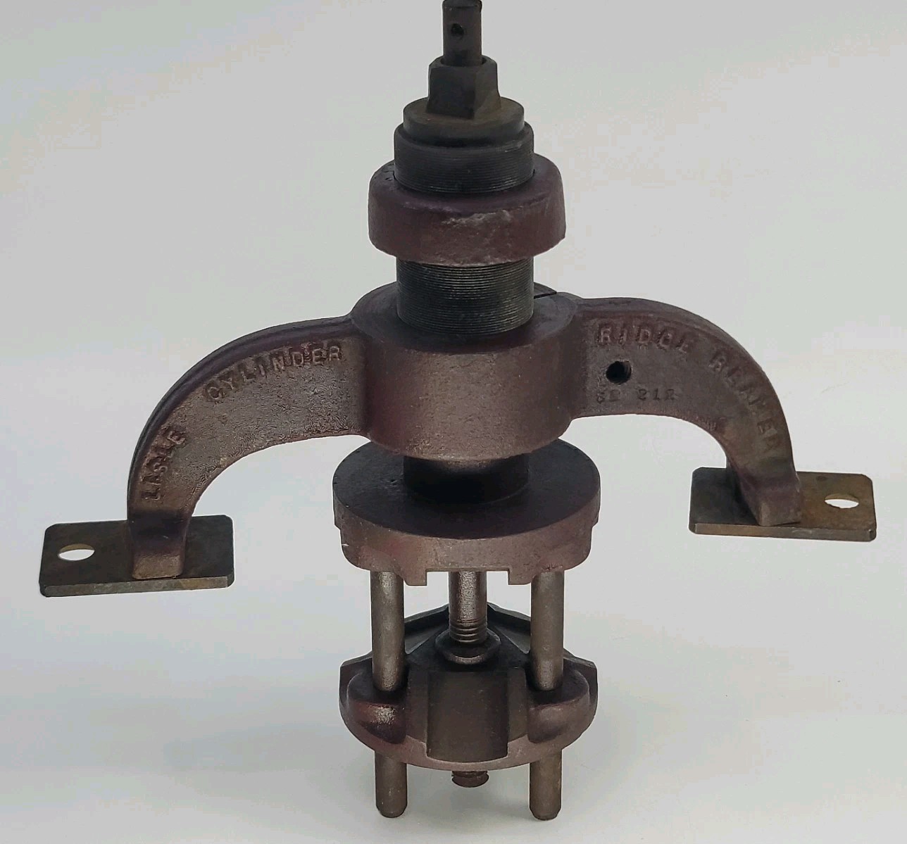 Vintage Lisle Cylinder Ridge Reamer Engine Machining Tool AS FOUND Antique
