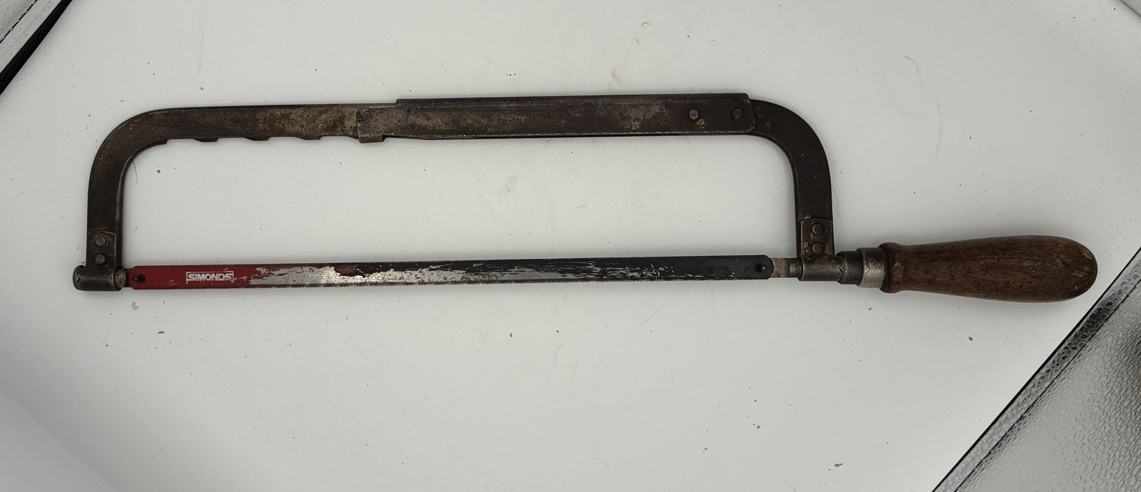 Very Early ANTIQUE LS. STARRETT CO. USA HACKSAW #144 CIR. EARLY 1900
