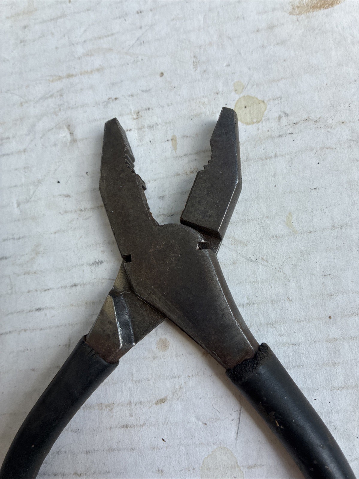 WW II Steel Lineman Pliers Occupied Germany U.S. Zone