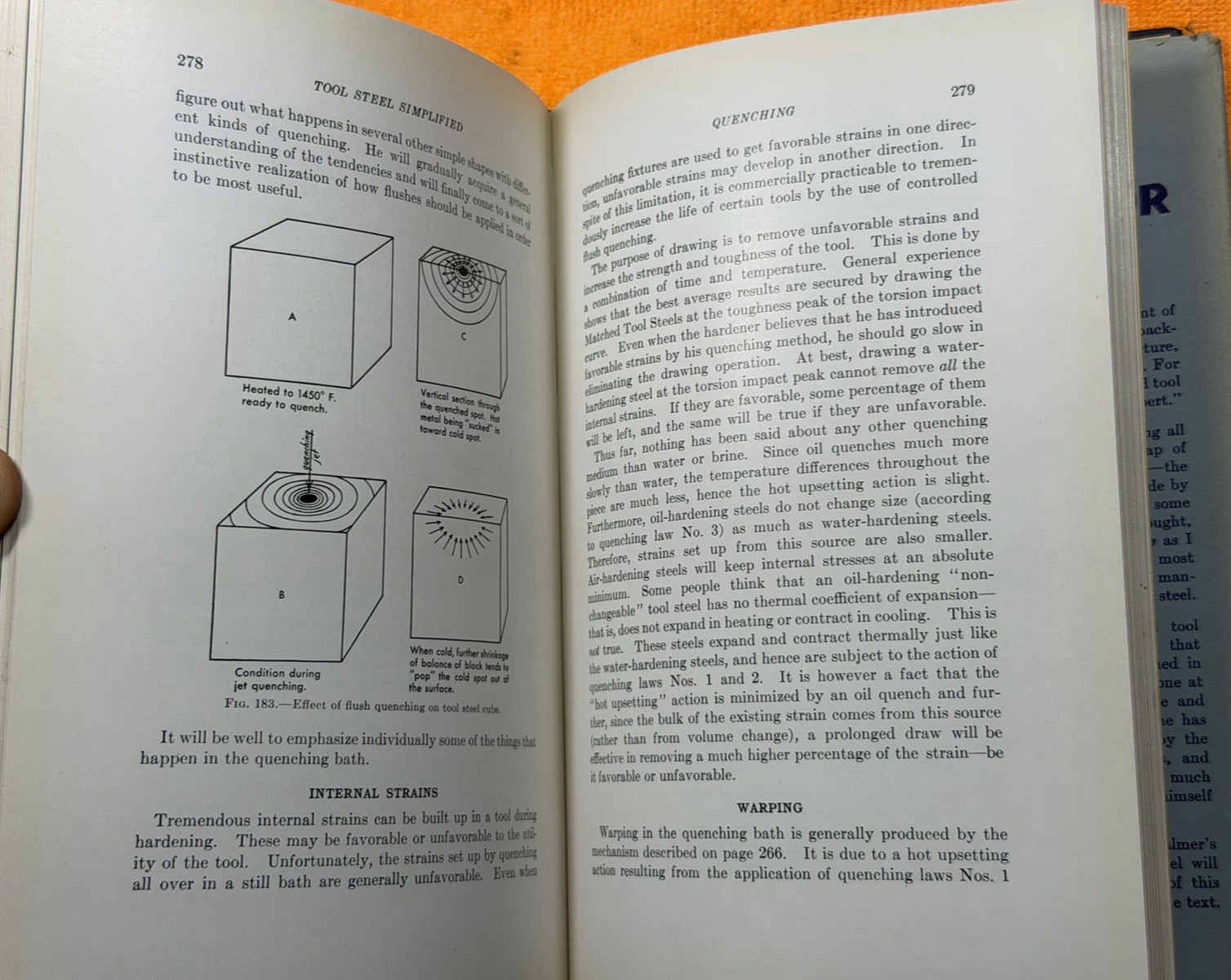 Vintage Tool Steel Simplified 1937 Book by Frank R. Palmer 12th Printing (1943)