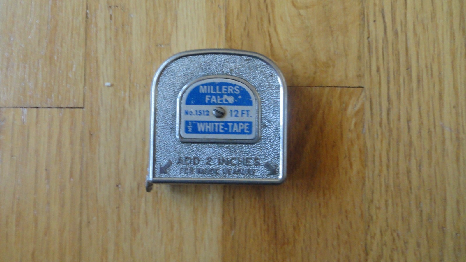 Vintage Millers Falls 12 ft.tape measure