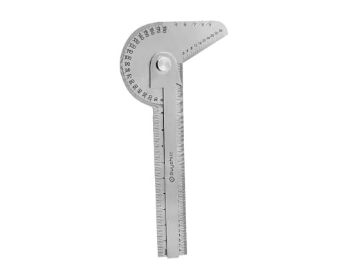Multi Purpose Protractor Square Rule Centre Finder Drill Point Gauge Hand