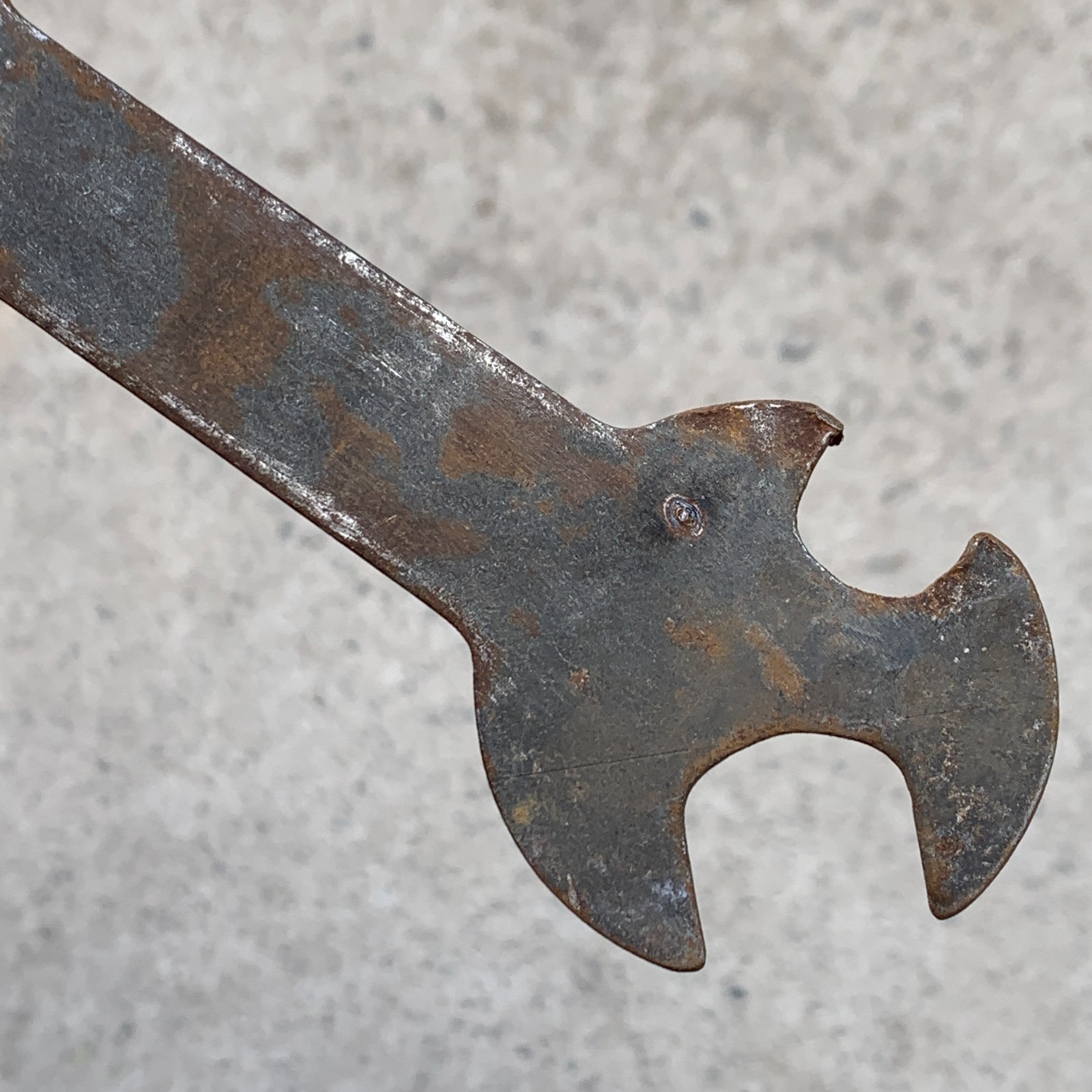 Vintage Soviet Bicycle Wrench / Old Hand Tool / Made in USSR.