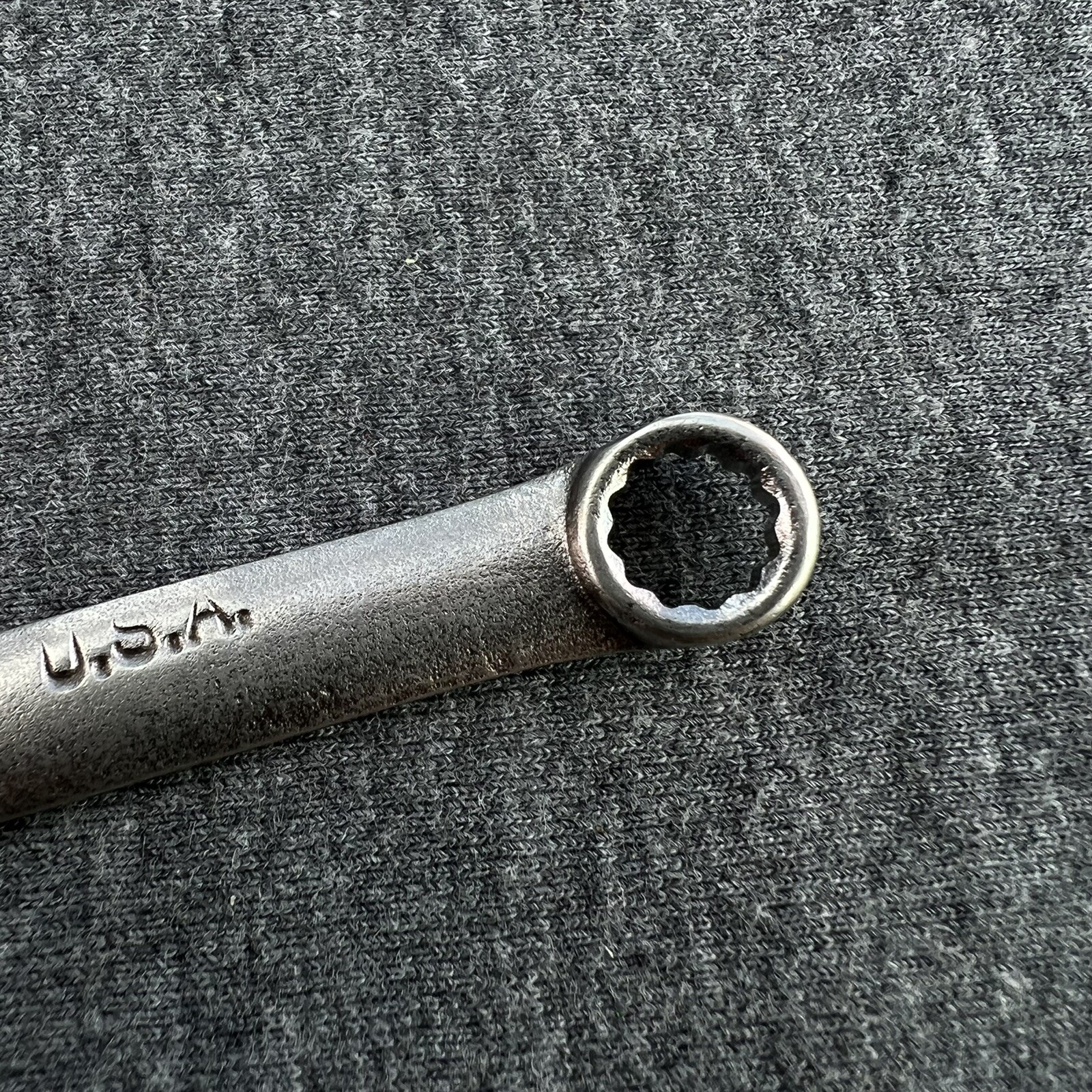 NAPA Tools 7mm Combination Wrench 12 point NDM47 4” Long USA
