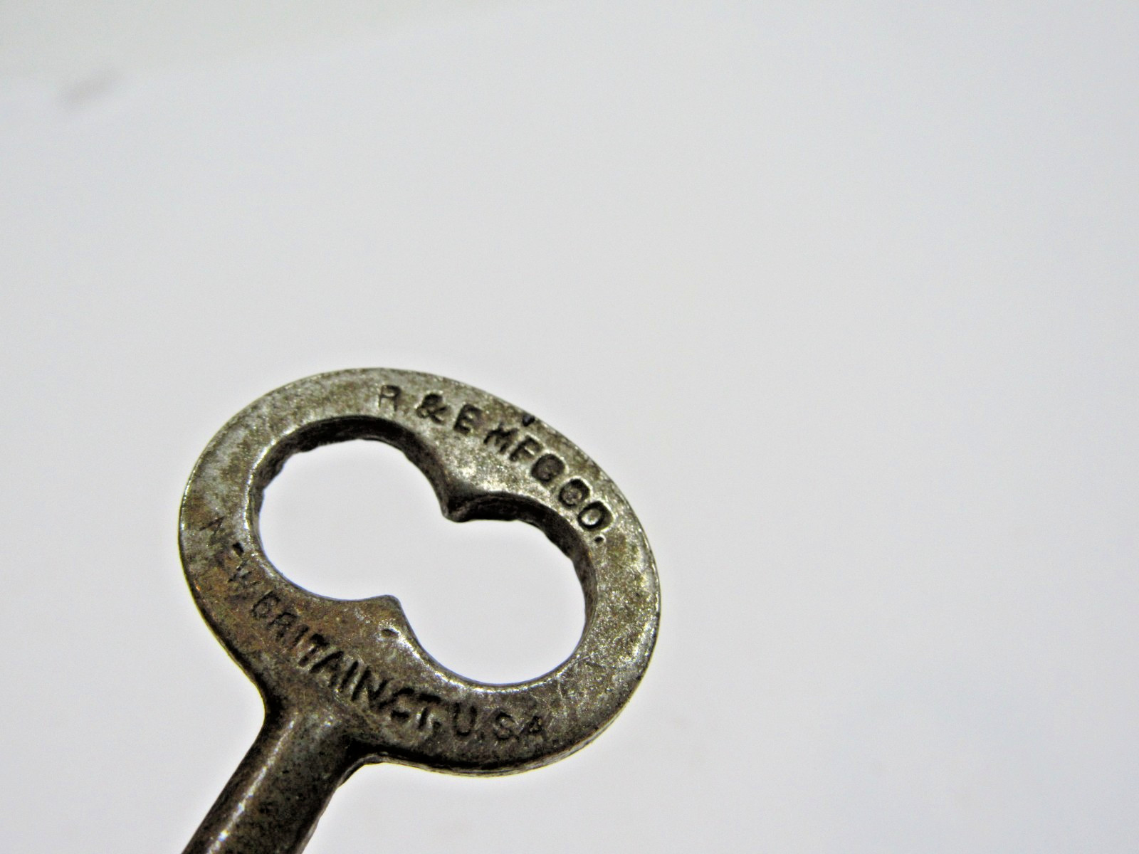 Antique Vintage R & E MFG Skeleton Key Vintage Mortise Door Lock # A6-12