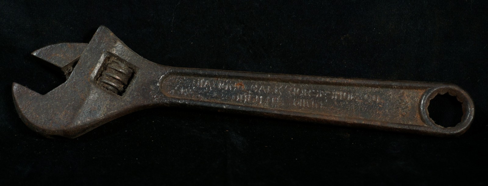 Vintage Diamond Wrench 8in. Drop Forged Steel Made in USA (A12)