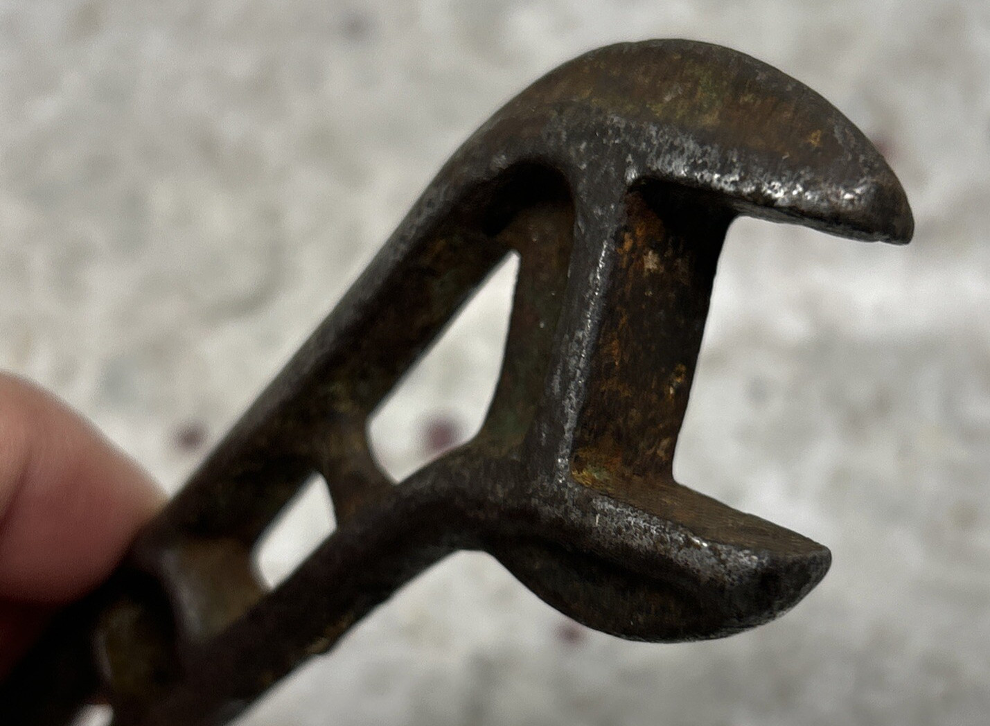 VNTG FARM IMPLEMENT PLOW , BUGGY TOOL IMPLEMENT WRENCH VNTG HAND TOOL