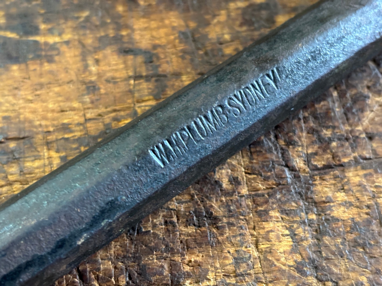Vintage W.H.Plumb Sydney Spike Chisel. Stone Mason Bricklayers Australia 1950’s