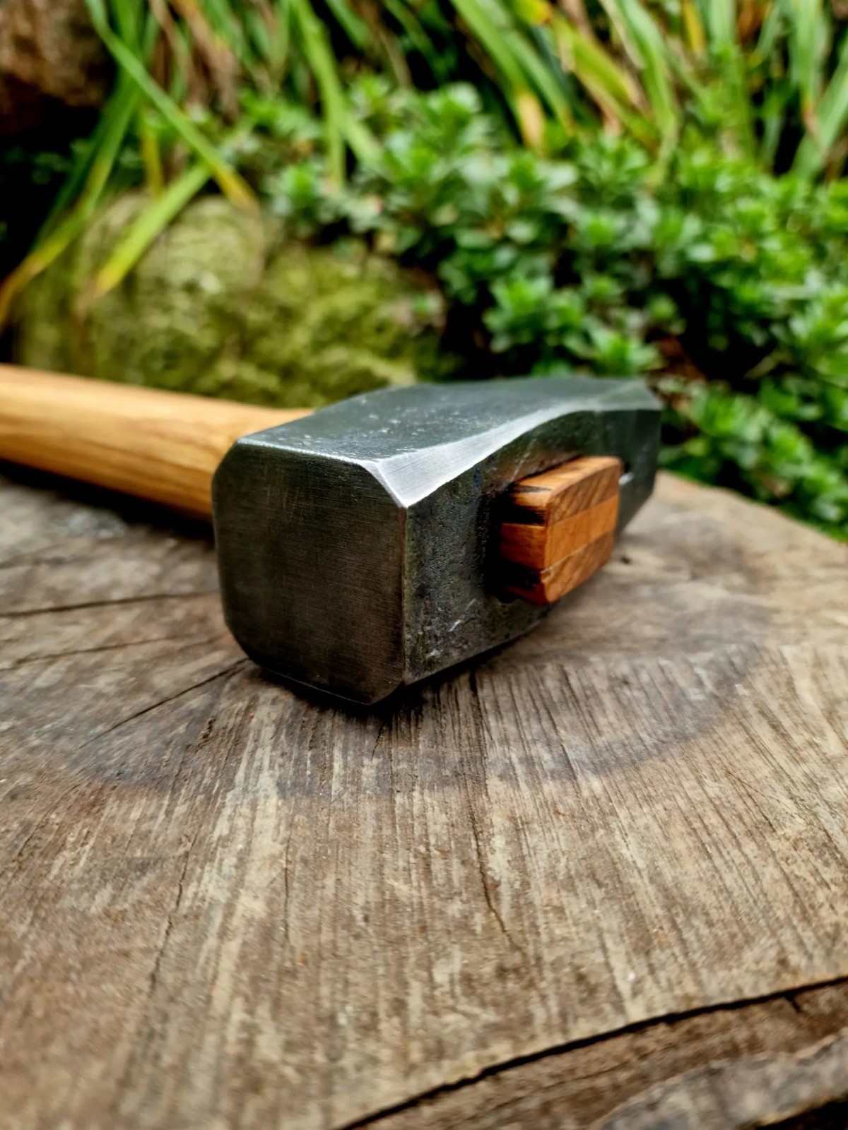 Forgemaster Blacksmith Hammer Best Iron Quality With Wooden Handle 2.6lbs Weight