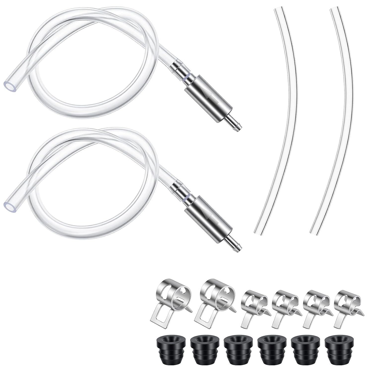 Universal Brake Bleeding Kit One Way Check Valve Brake Bleeder Hose Tool