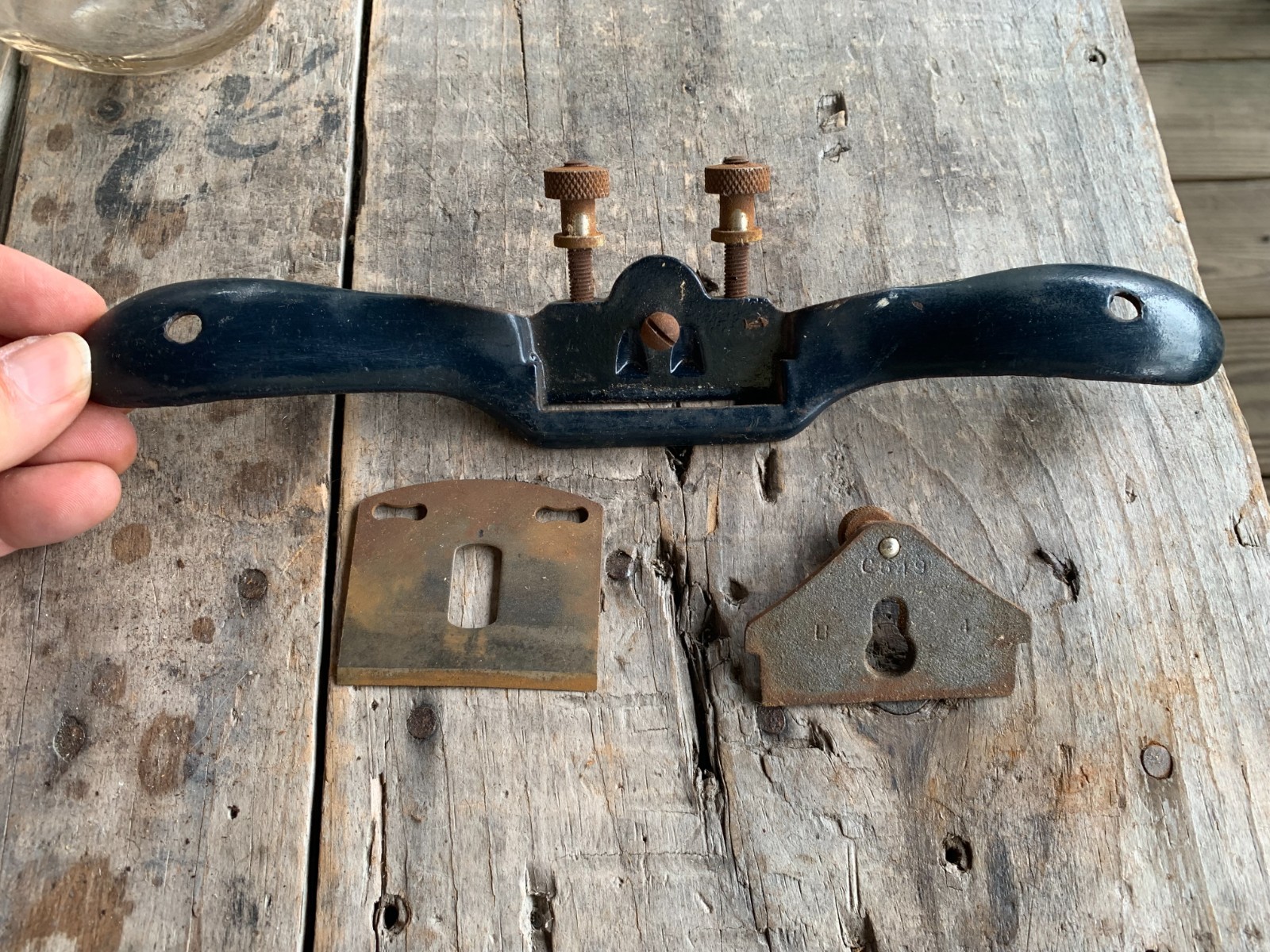 vintage Stanley No. 151 adjustable spokeshave made in america all original parts