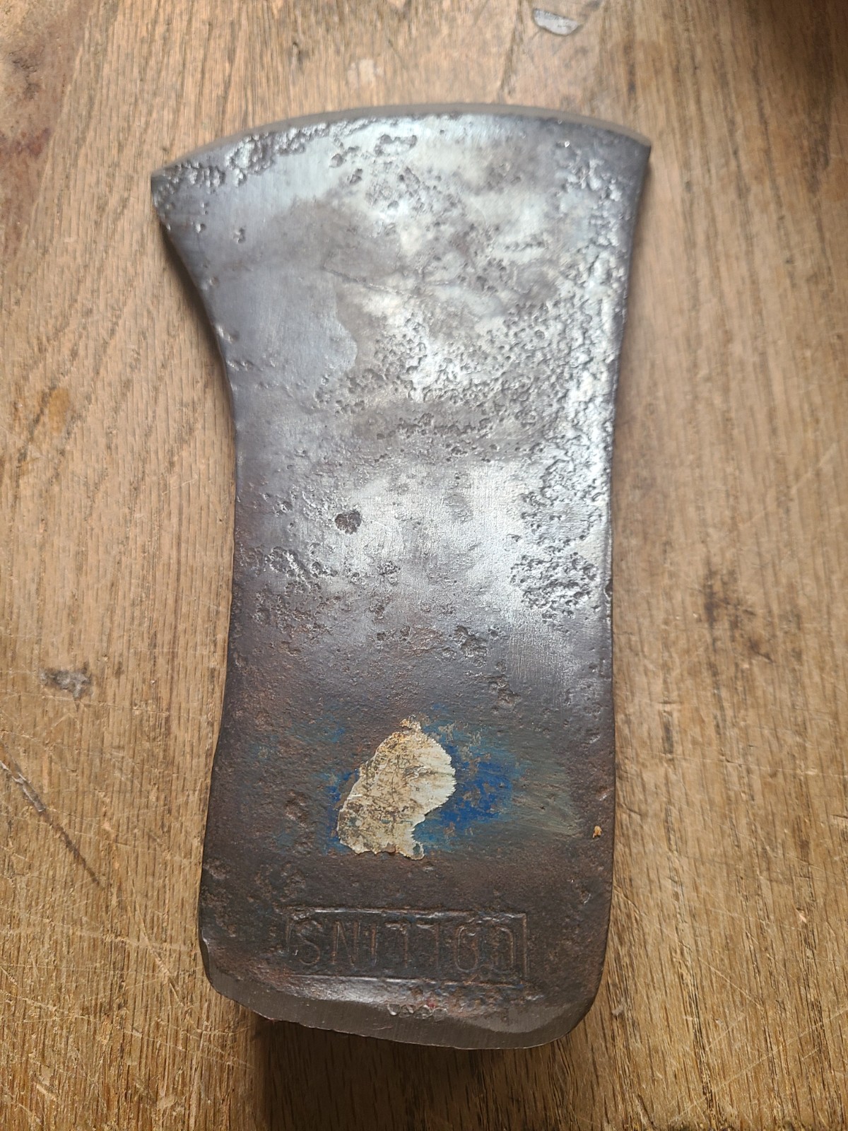 Collins single bit axe head. 3 1/2 Pounds. R3