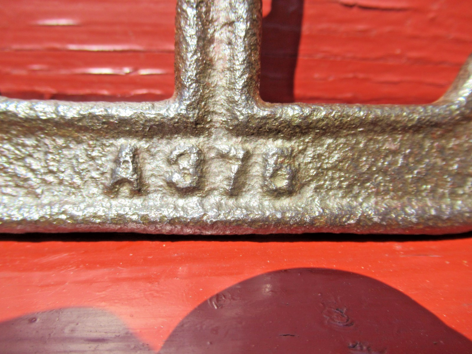 Vintage Hayes Pump & Planter Co T Handle Wrench No. A375 Galva IL farm implement