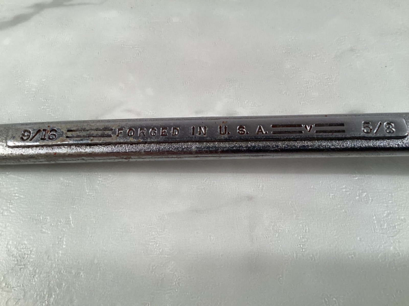 Vtg Craftsman Box Wrench “V” Series Set of 6 SAE Double Box End 12 Point USA EUC