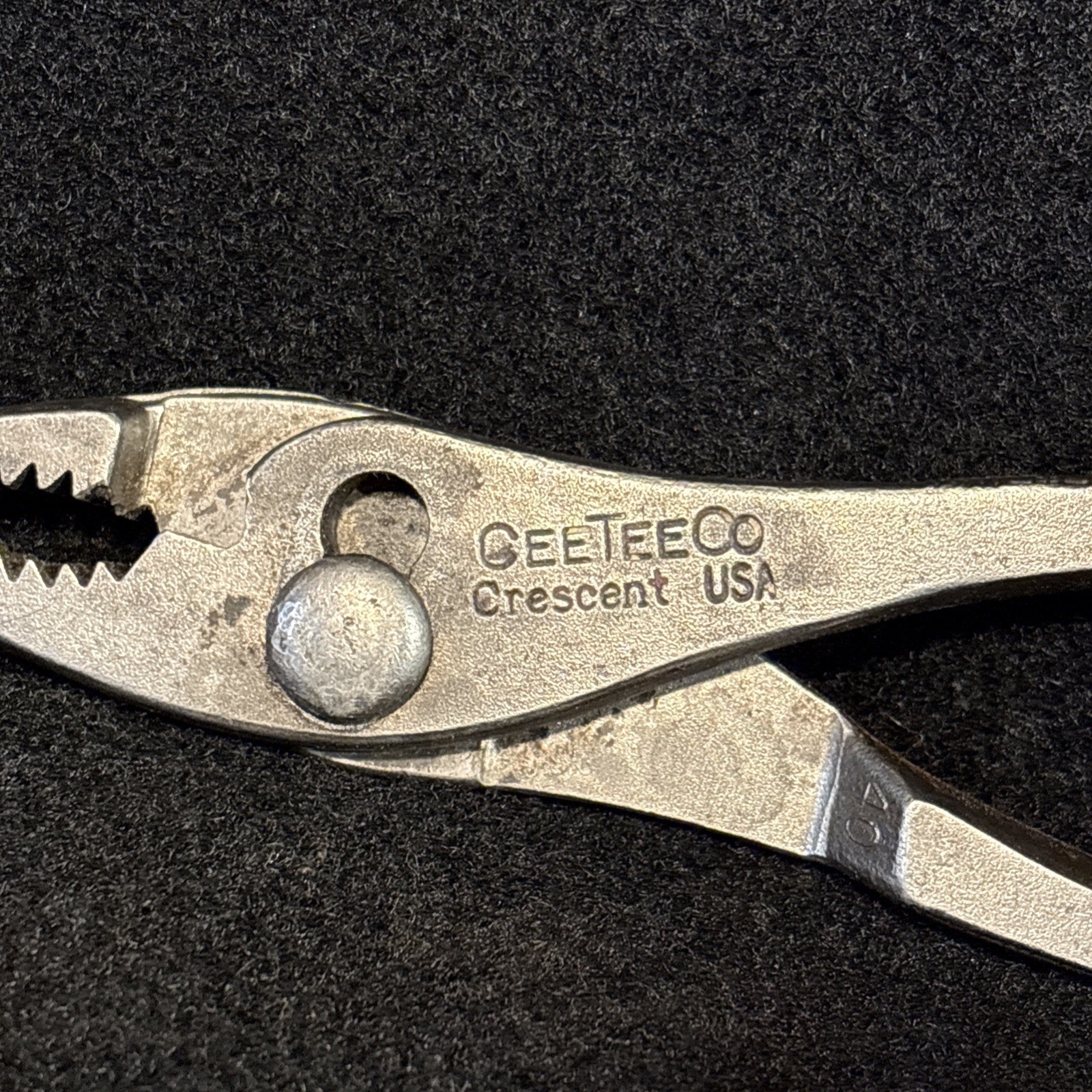 Vintage CeeTee Co, Crescent 6 1/2″ Slip Joint Pliers, Made in USA