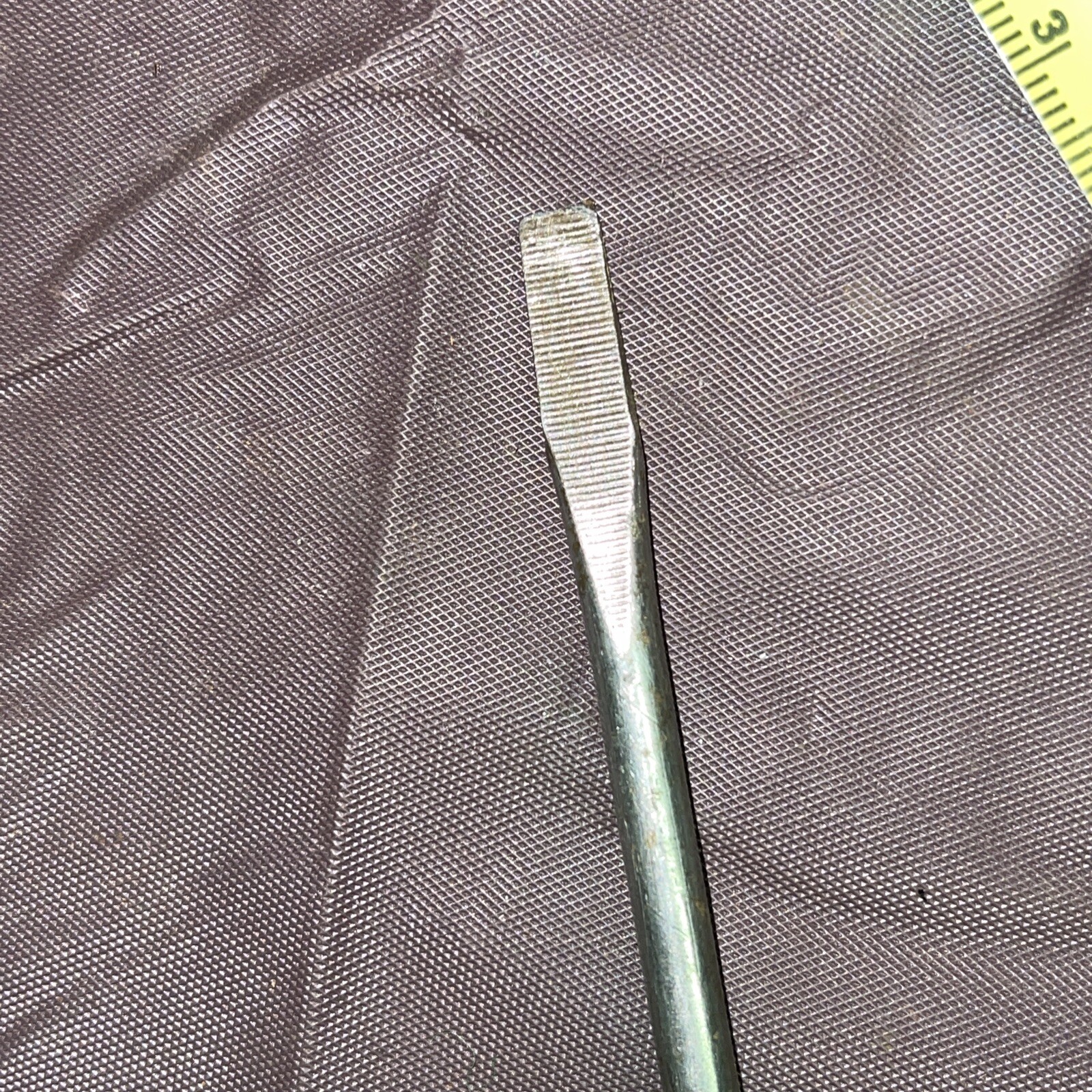 REGAL Tools USA 8-1/2” Flat Head Yellow Handle Slotted Screwdriver Vintage