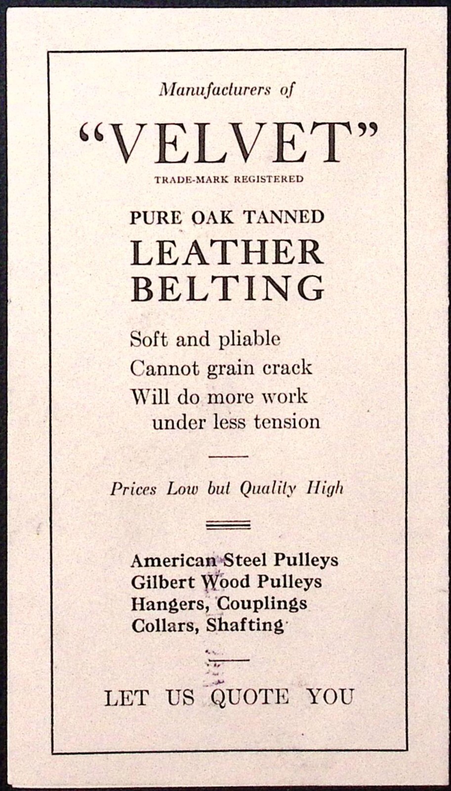 Vintage No Leak Steel Oiler W.T. Shackley & Son BOSTON Price List