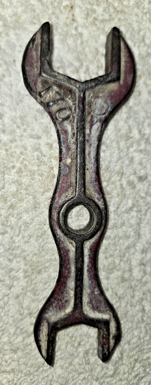 Tractor Double Open-Ended Wrench Stamped 170 4.75″ Long