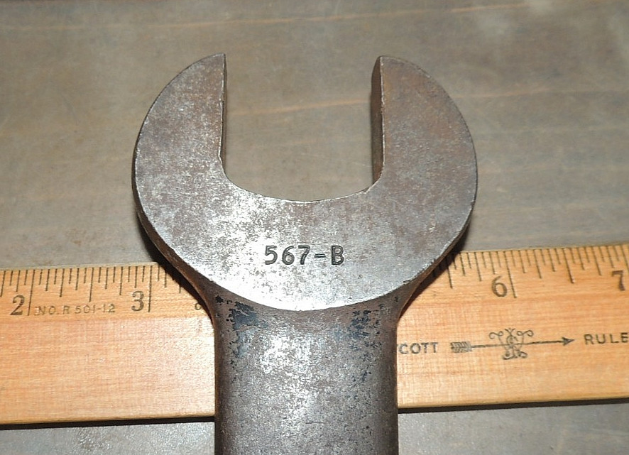 1-1/4″ VINTAGE ARMSTRONG No. 576-B SPECIAL COMBINATION KNOCKER WRENCH USA MADE