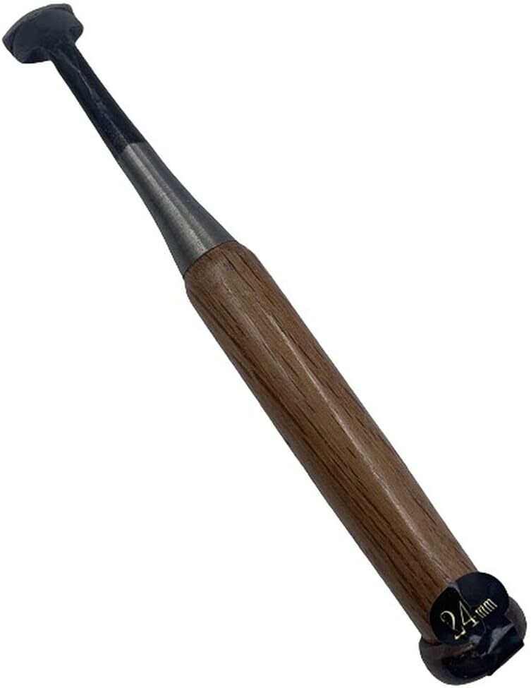 Tokichiro wood carving chisel red oak handle round spoon 2.4cm
