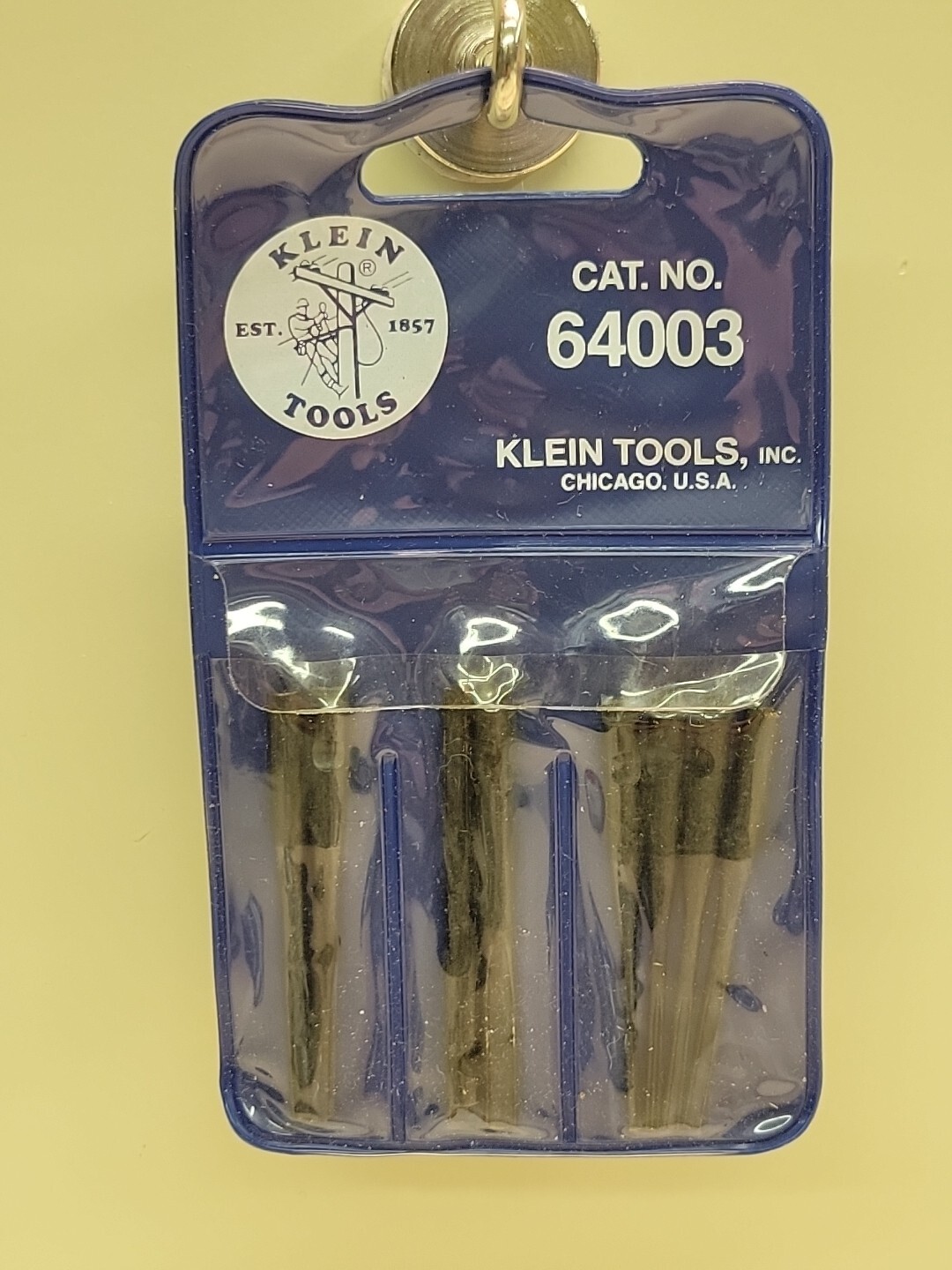 Klein 64003 Push Drill Point Bit Set 8 bits Fits 64002 Stanley Yankee 043 049