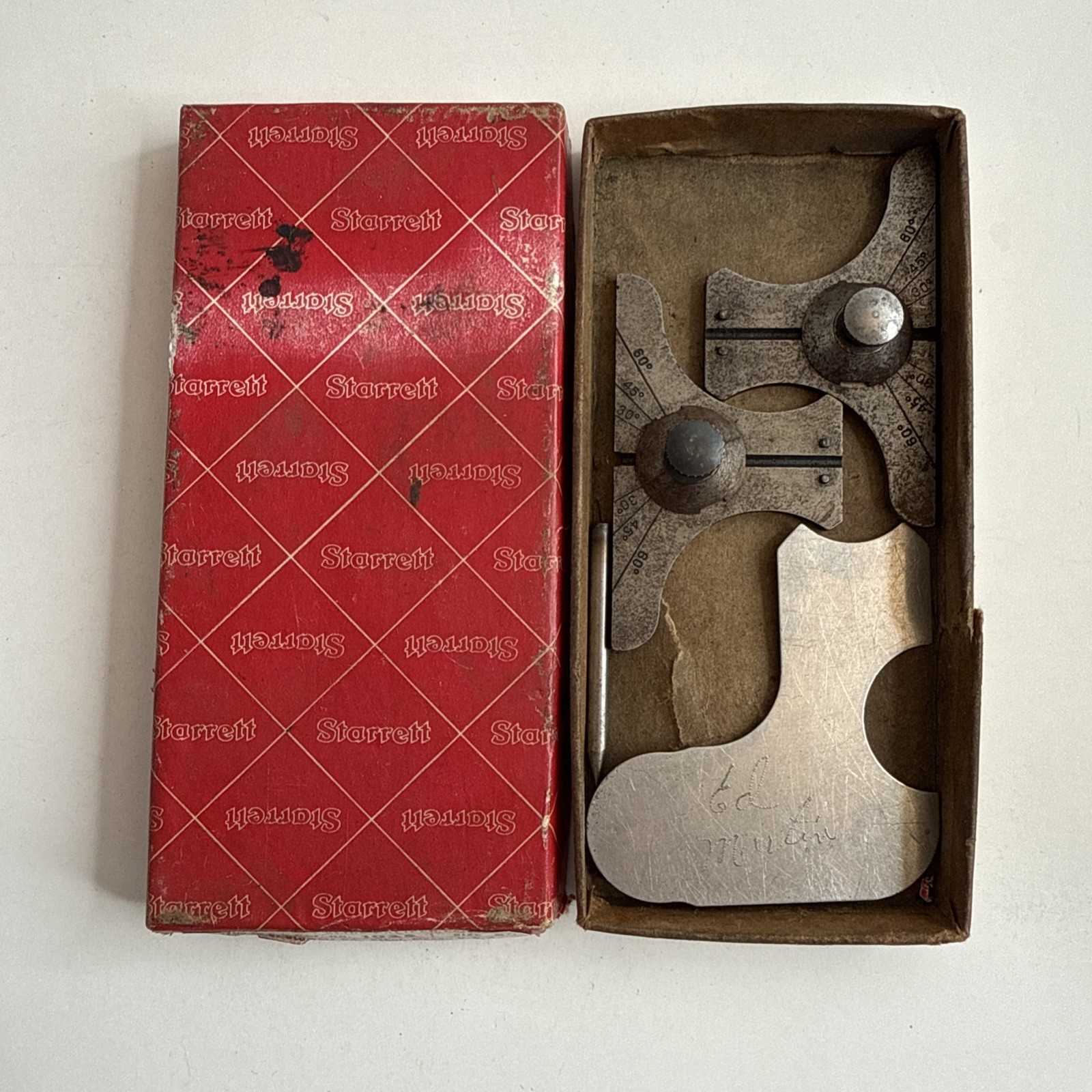 Starrett Pocket Slide Caliper EDP 53123 Cat No. 1025 Size 5″