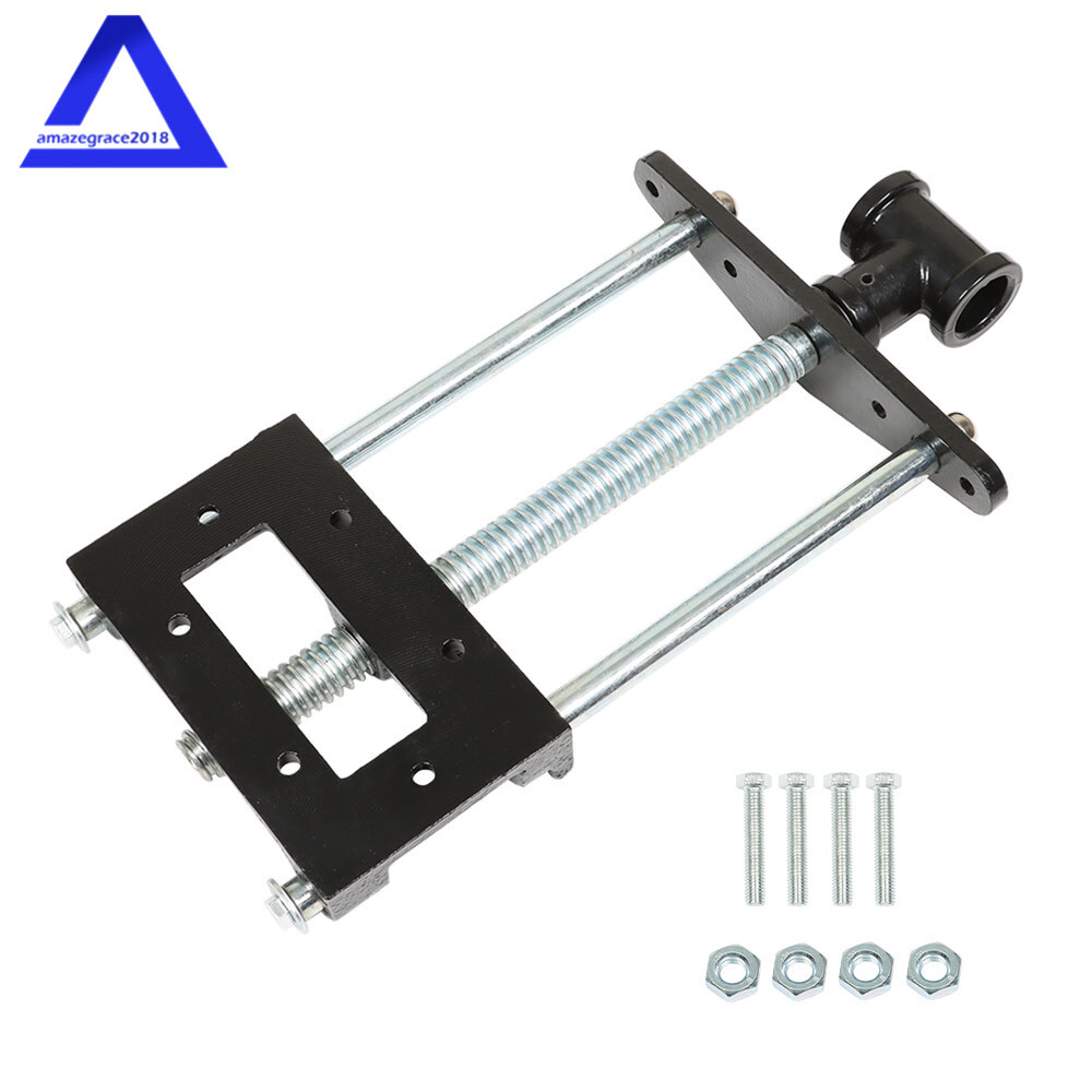 9″ Woodworking Vise Bench Front Vise Cast Iron 300mm Chrome Plated Screw
