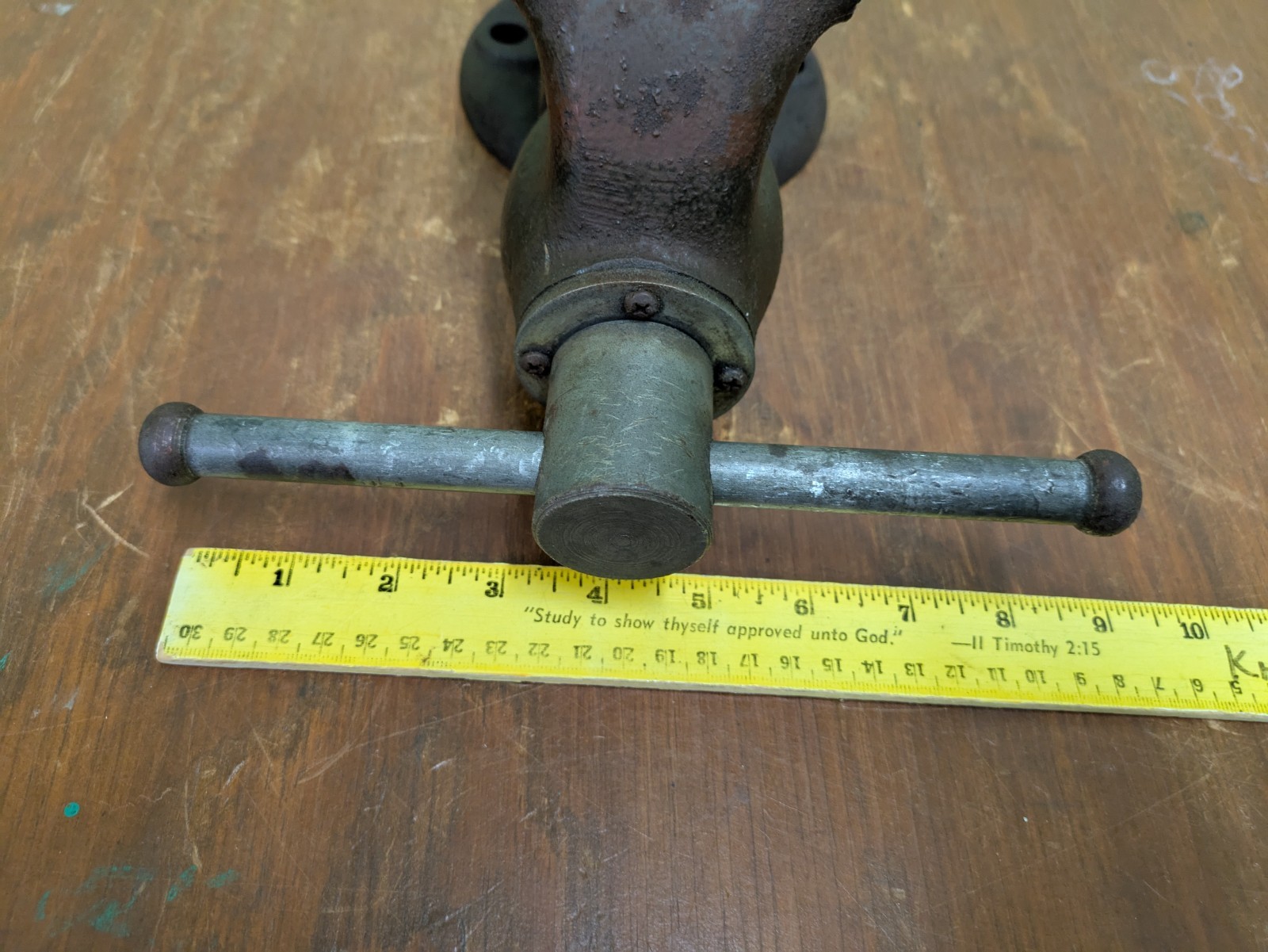 Wilton Bullet Vise No. 300 With Stationary Base 3″ Bench Vise