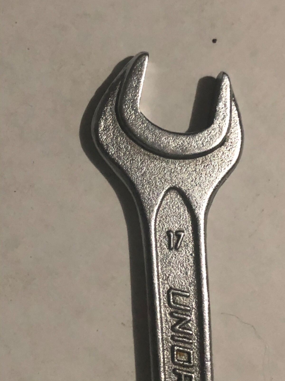 Mercedes-Benz Unior 17mm X 14mm Open End Wrench Metric DIN 895