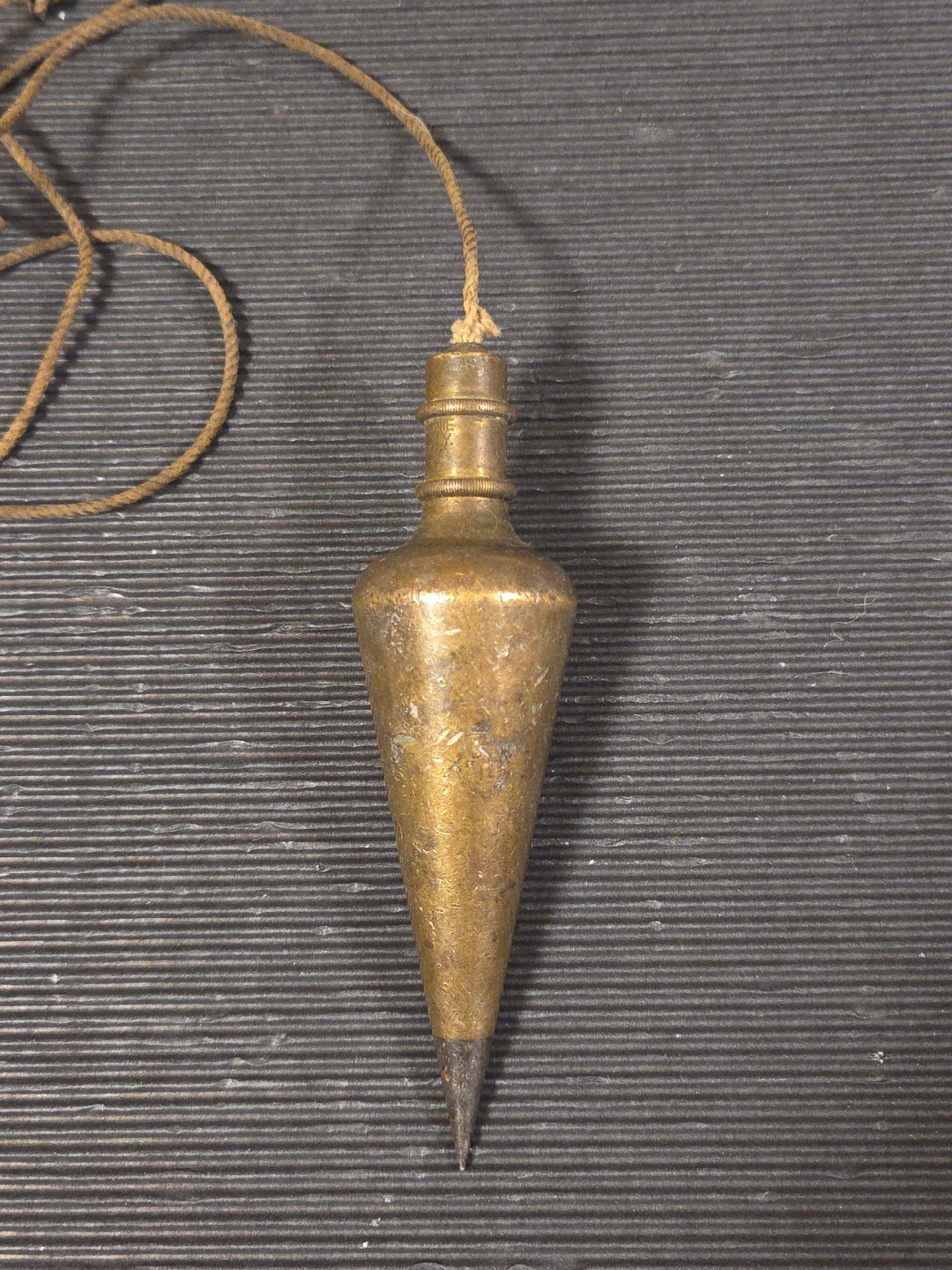 Vintage General Hardware Plumb Bob No. 800 8oz. Made in USA