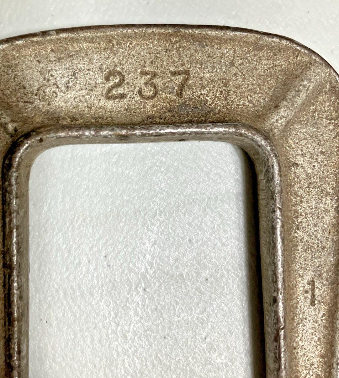 VINTAGE JORGENSEN No. 236 No. 237 C CLAMP SET OF 2 MADE IN USA