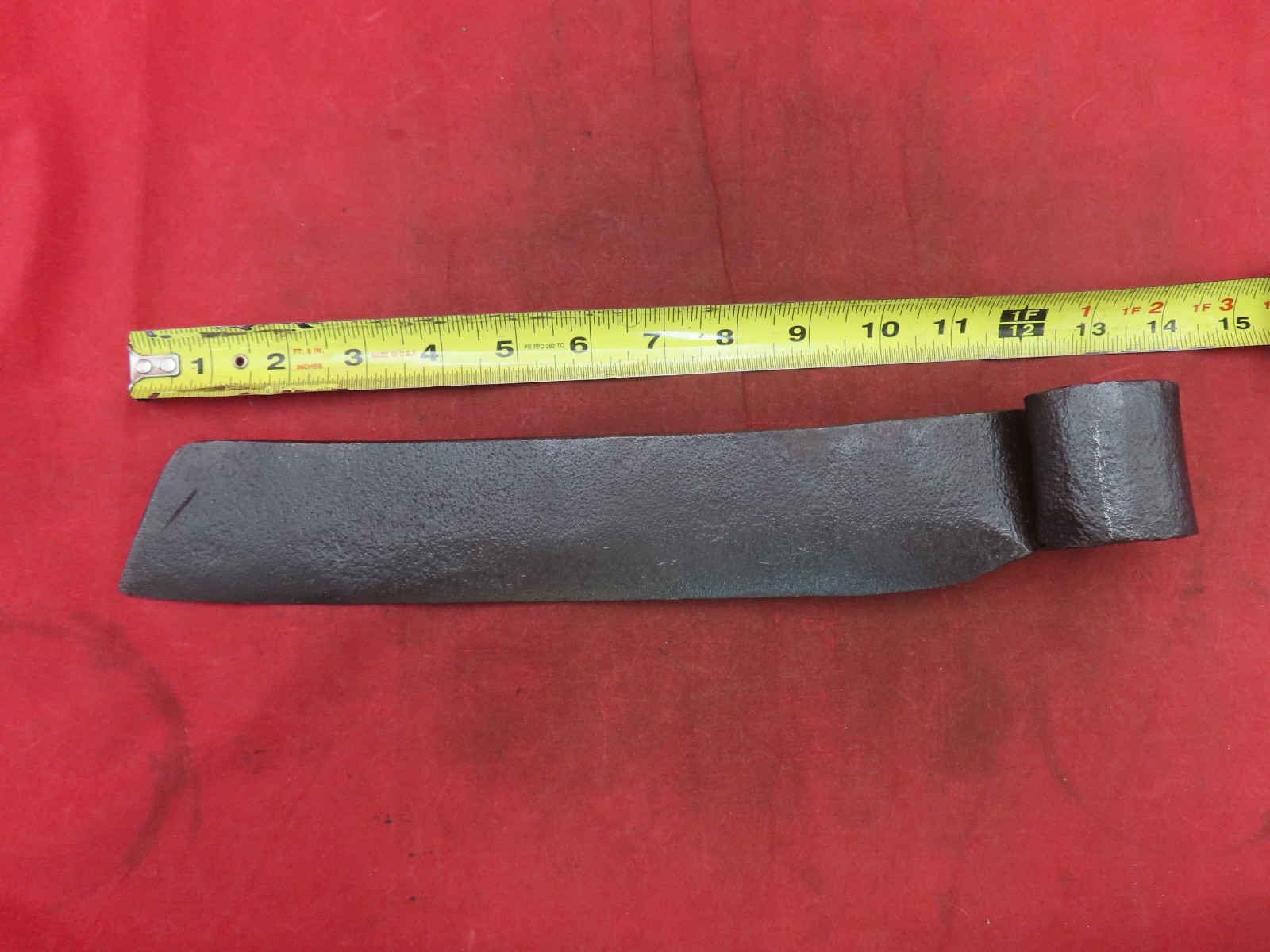 VTG UNMARKED SHINGLING FROE HEAD OLD CARPENTER WOOD SHINGLE MAKING TOOL