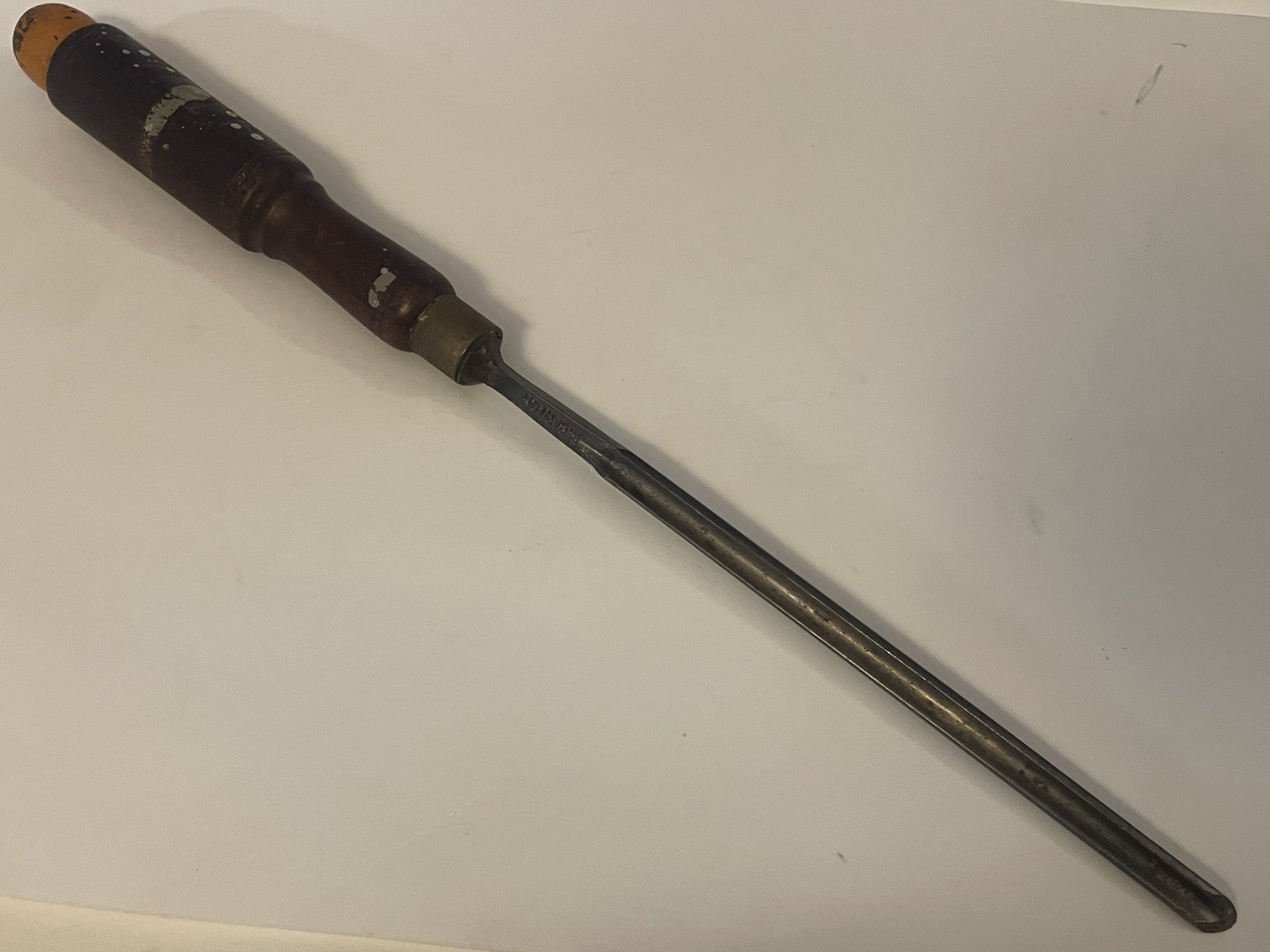 D. R. Barton 1/4″ Wood Carving Gouge Tang Chisel Fine Antique Edge Tool 🌺