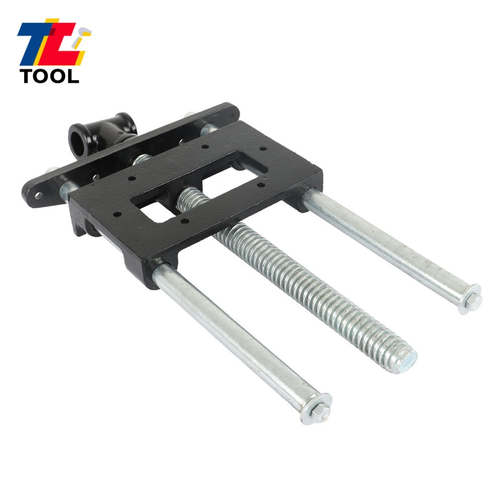 9 Inch Woodworking Vise Bench Front Vise Cast Iron 300mm Chrome Plated Screw