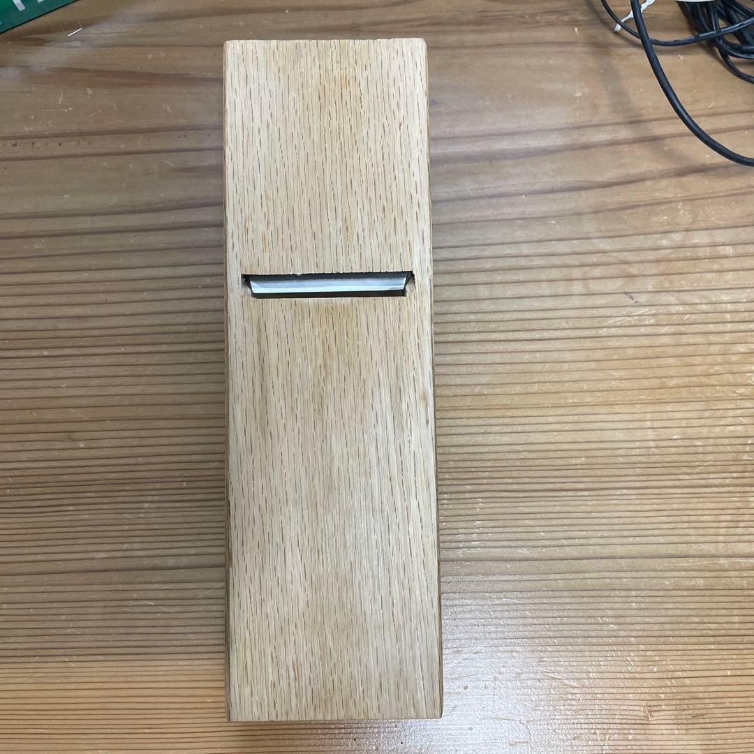 Japanese Kanna Plane 寸八 Fukusaburo Pure Tamahagane Steel Woodworking Tool