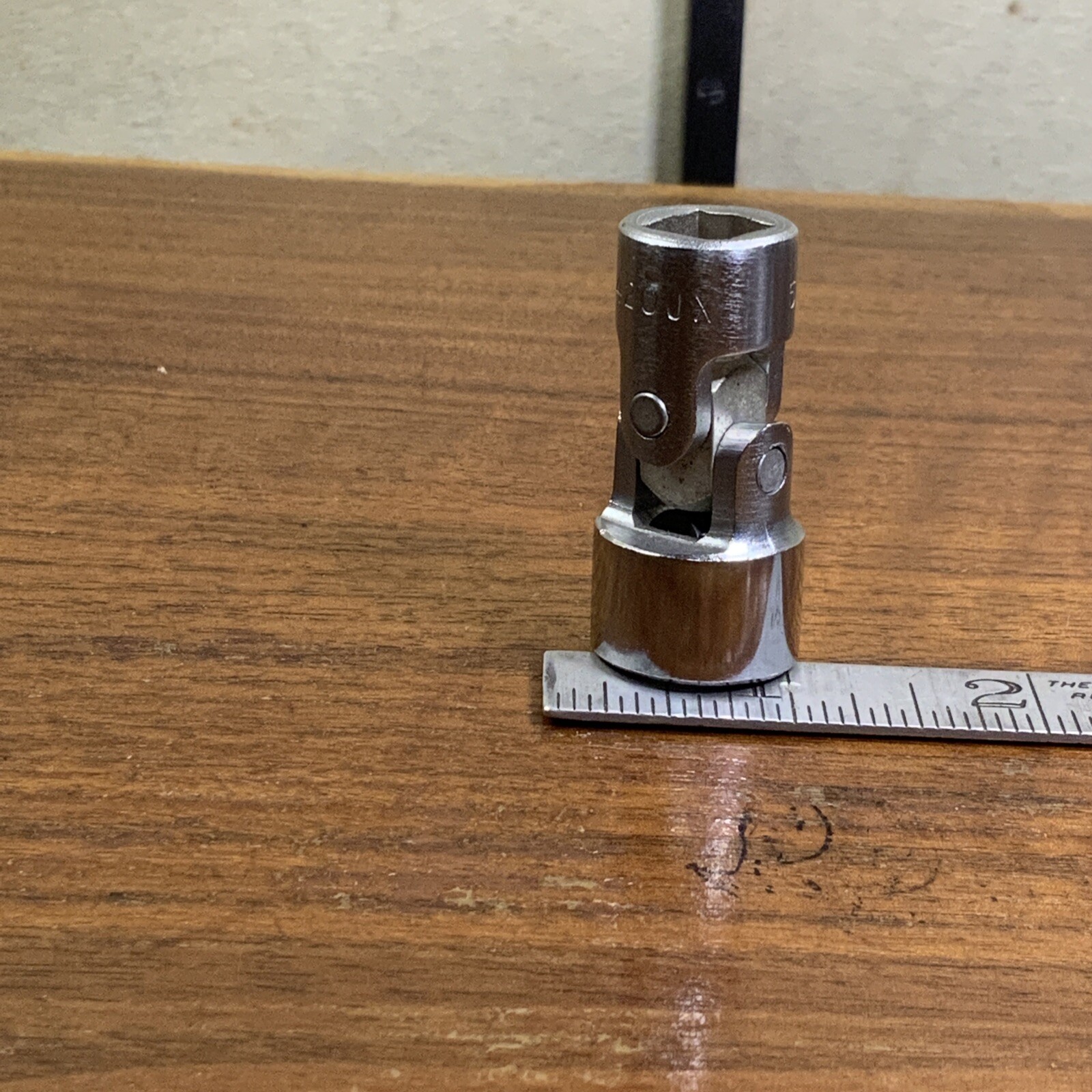 Nice Vintage THORSEN USA 3/8 Inch Drive Swivel Socket 420JX 6 Point 5/8”