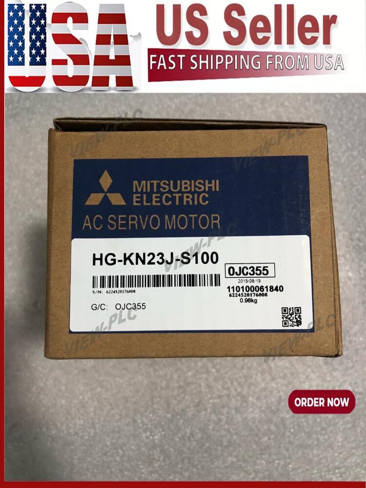 New HG-KN23J-S100 Mitsubishi AC Servo motor HGKN23JS100 1Y warranty by Fedex