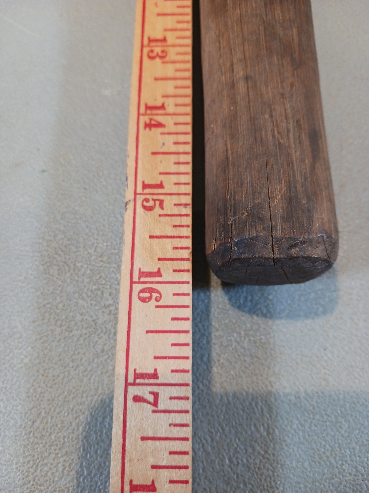 1.25″ Antique Hand Auger Barn Beamer Hole Hand Twisting Drill Manual Wood 15×16