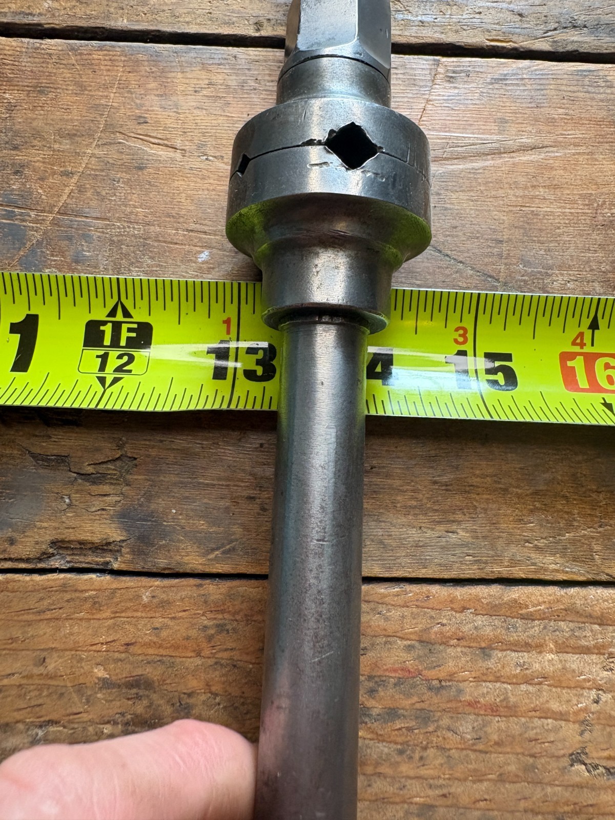RARE Vintage Tap & Die Handle Unmarked 14″ Multiple Drive Size