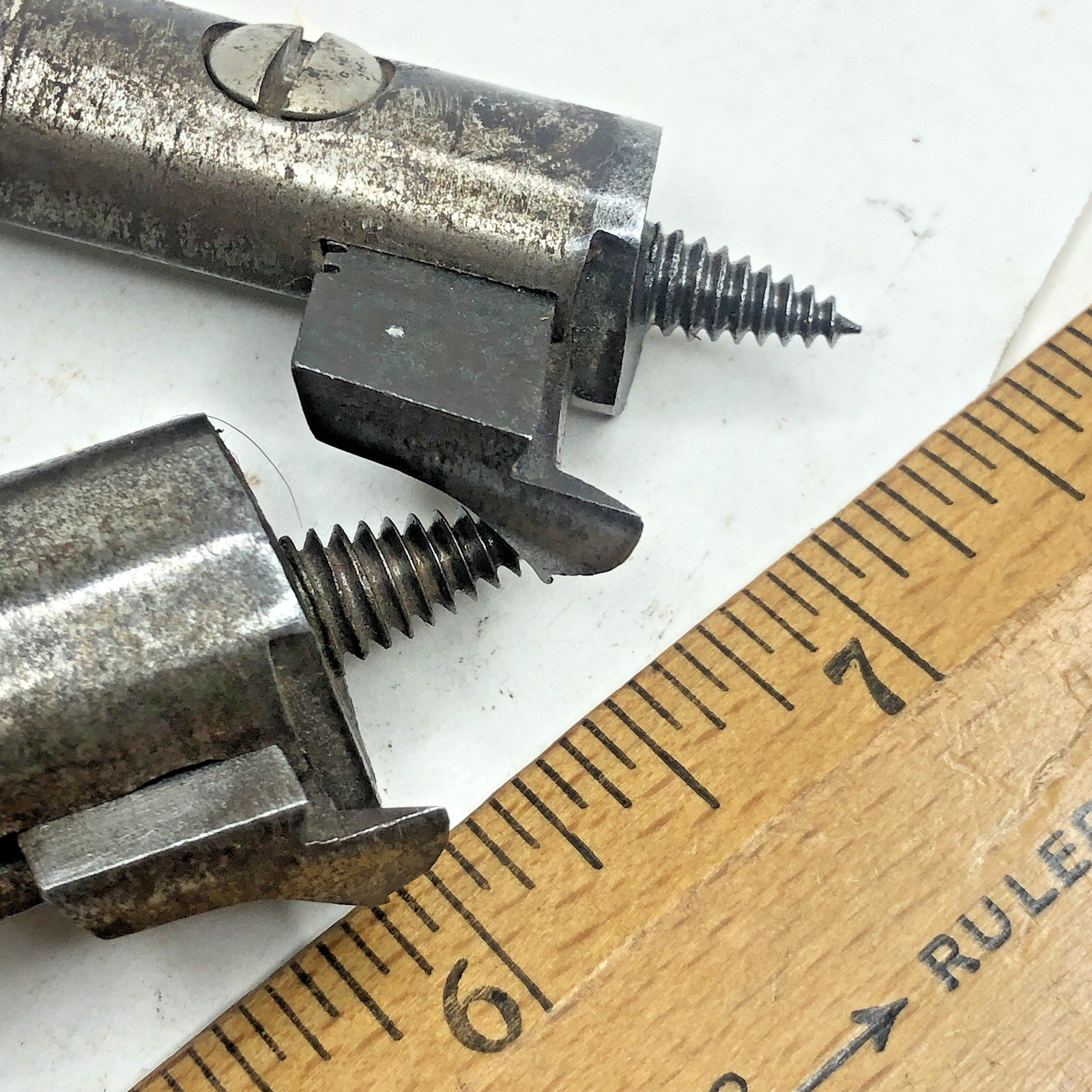 Vintage Lot of (2) Irwin No. 2 & No. 21 Auger Expansive Bit Set Made in US of A