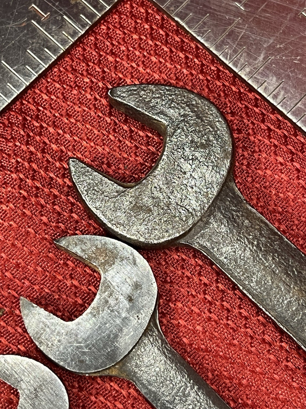 VINTAGE Jaguar T/W SPANNER SET XK140 XK150 XKE ETYPE MK TOOLKIT Tool kit Wrench