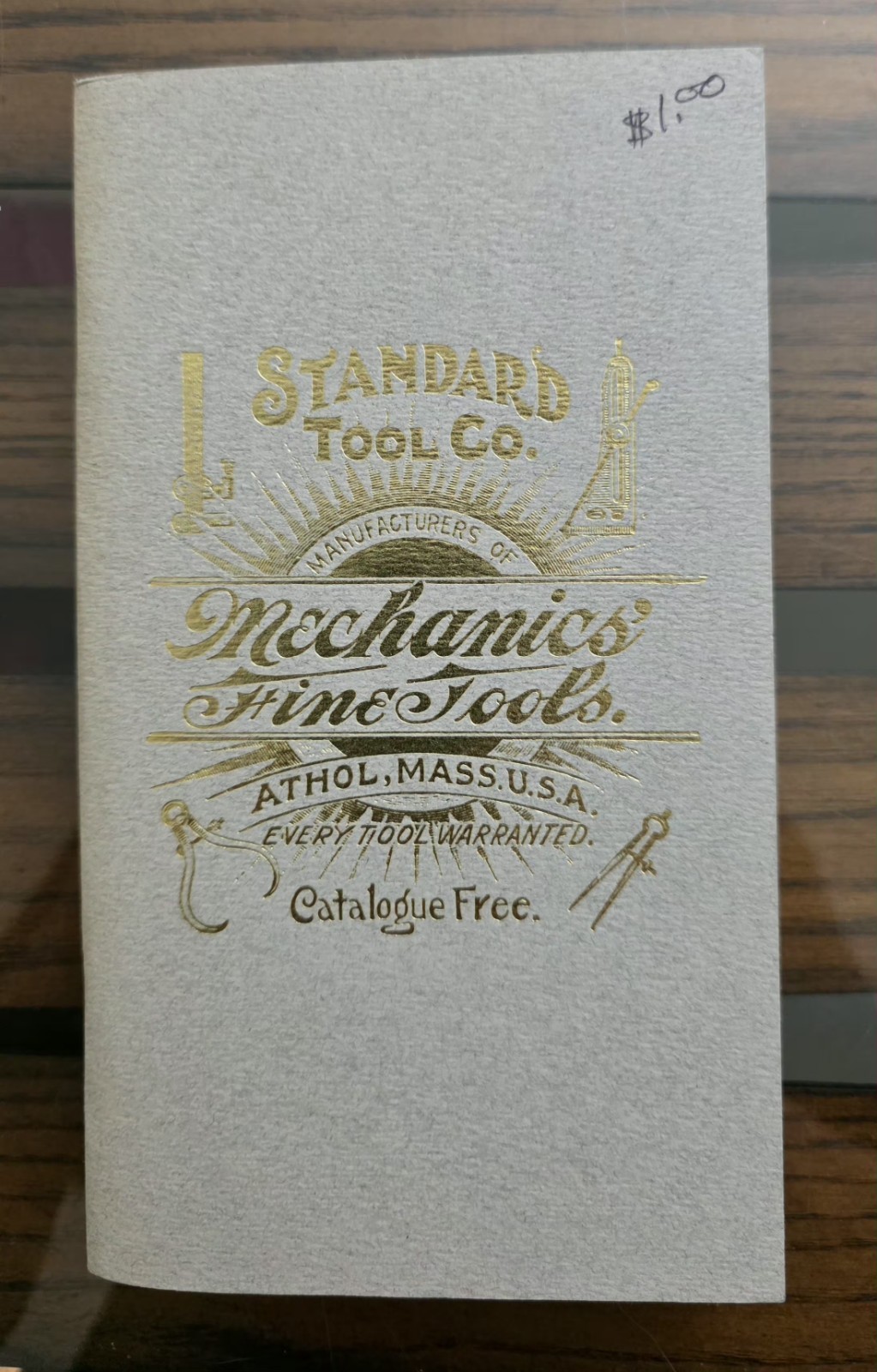 Standard Tool Co Mechanics’ Fine Tools Catalog Reprint Martin J Donnelly PB
