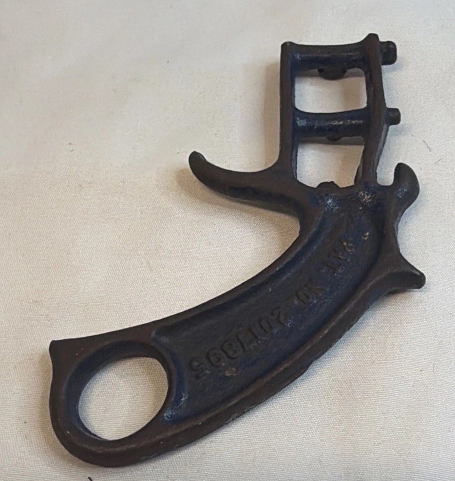 Allway Vintage Metal Keyhole Saw *Handle Only* Carpentry Collectible Made in USA