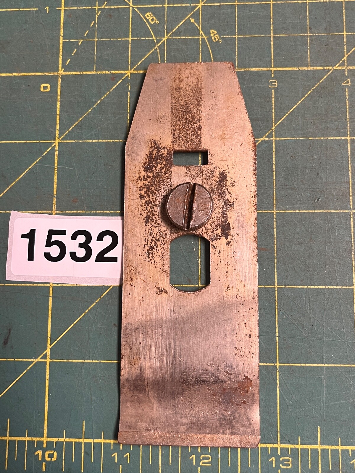 Stanley Plane CHIPBREAKER ONLY: Stanley # 3 603 5 1/4 ( 1.75 wide) (1532 blade
