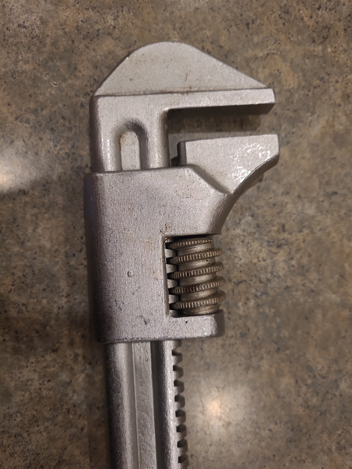 Vintage Diamond Tool & Horseshoe Co 15” Adjustable Monkey Wrench Diamalloy USA