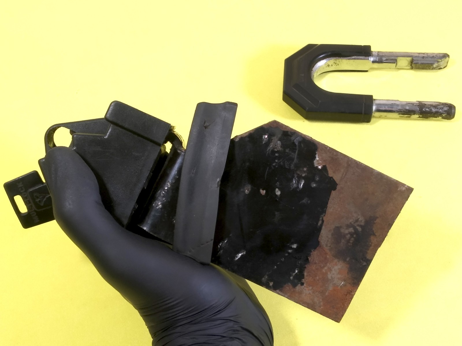 Rarity Garage Massive Mortise Lock Black 1 key 1648 grams FOR Garage